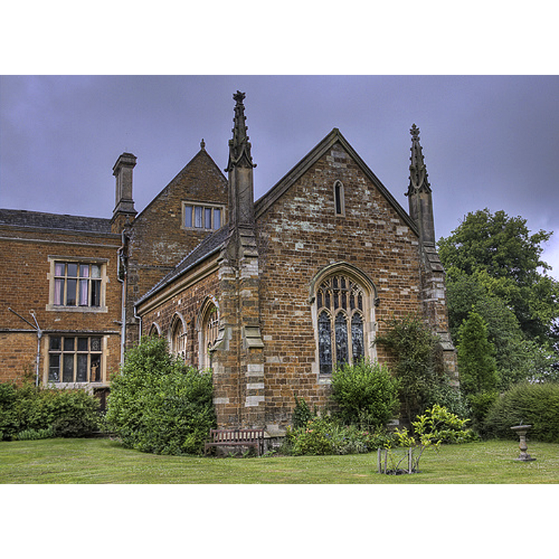 the abbey church connected to the abbey buildings
