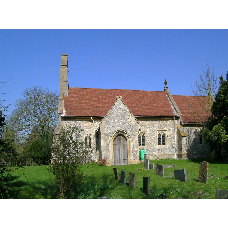 INT E digital photograph taken 2 April 2012 by Peter J.StB.Green [https://commons.wikimedia.org/wiki/File:All_Saints_Church,_Little_Kimble_Buckinghamshire,_England._Interior._Nave_%26_chancel.jpg] [accessed 25 September 2015] CC-BY-SA-3.0 Source caption: "Interior of All Saints Church, Little Kimble, (now in parish of Great & Little Kimble), Buckinghamshire, England. Nave and chancel with 14th century wall paintings."
FONT CNTXT  digital photograph taken 2 April 2012 by Peter J.StB.Green [https://commons.wikimedia.org/wiki/File:All_Saints_Church,_Little_Kimble,_Buckinghamshire,_England._Font.jpg] [accessed 25 September 2015] 
FONT photograph taken in 1995 by John Salmon [www.geograph.org.uk/photo/3266018] [accessed 25 September 2015] CC-BY-SA-3.0