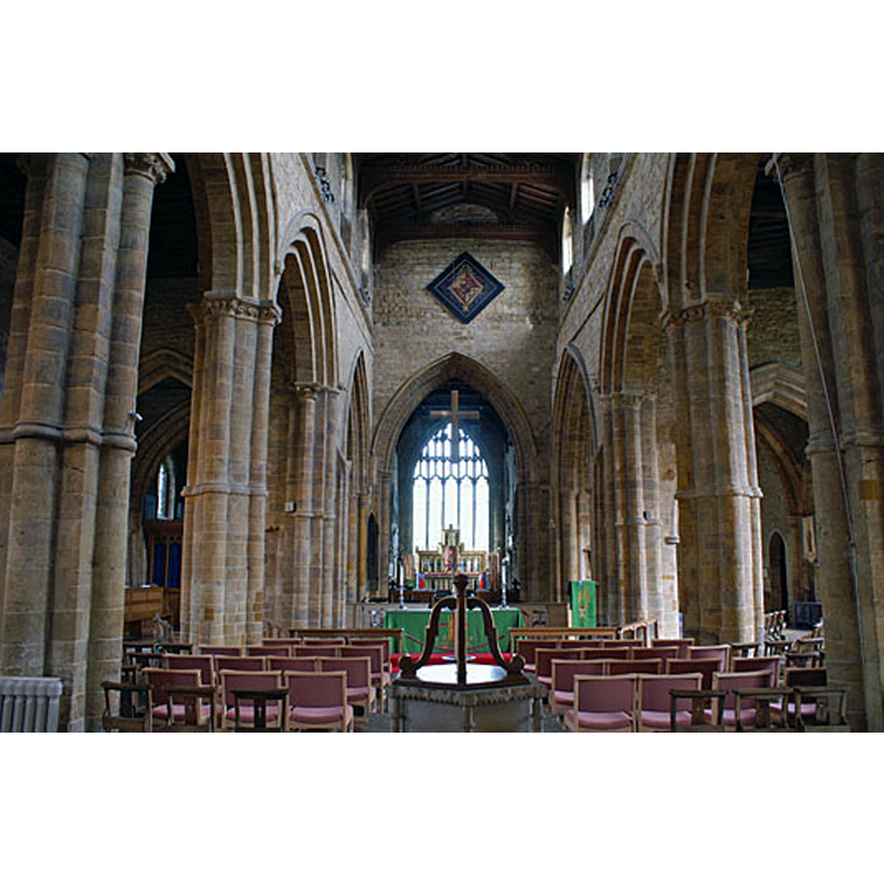 with the font and cover partially visible in the foreground
