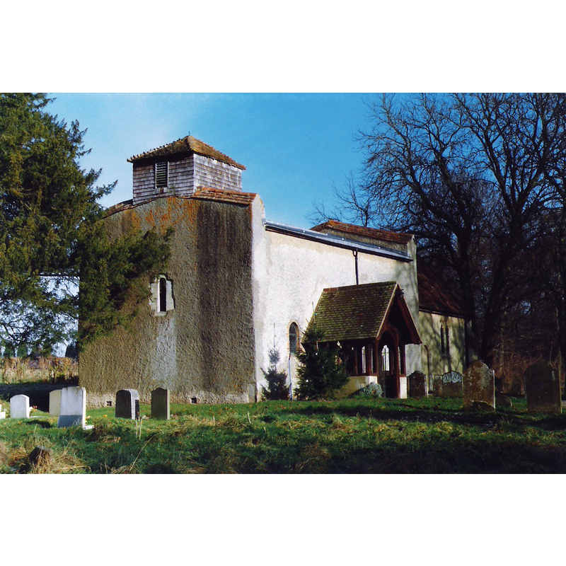 Source caption: "The church of St Nicholas, Ibstone dates back to the 12th century and now stands apart from the village it serves."
