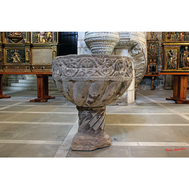 in the Iglesia de San Esteban, Burgos capital, now Museo del Retablo