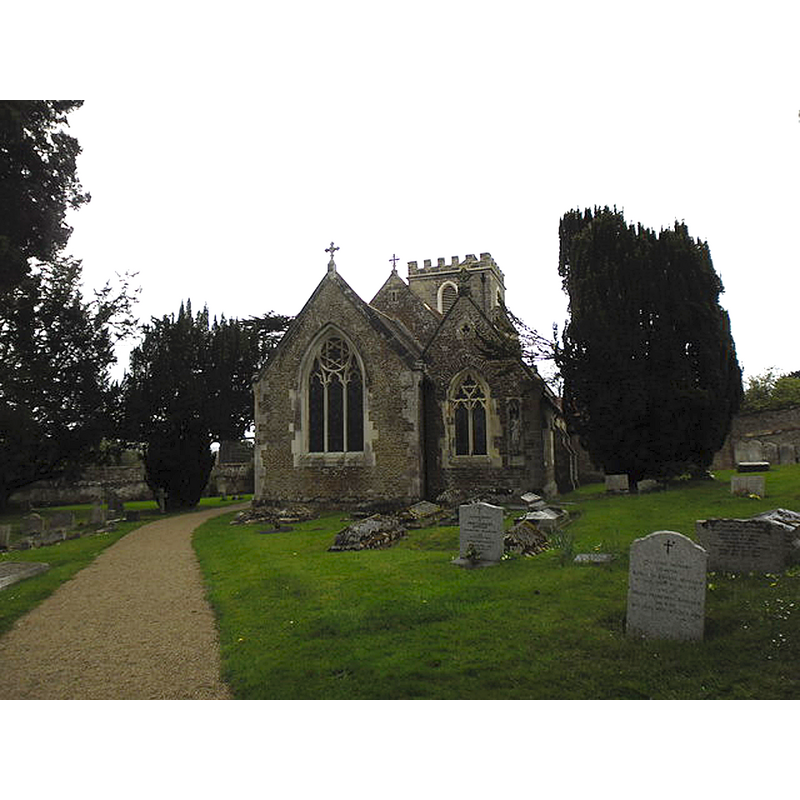 the church exterior after the fire of 2007 and subsequent restoration