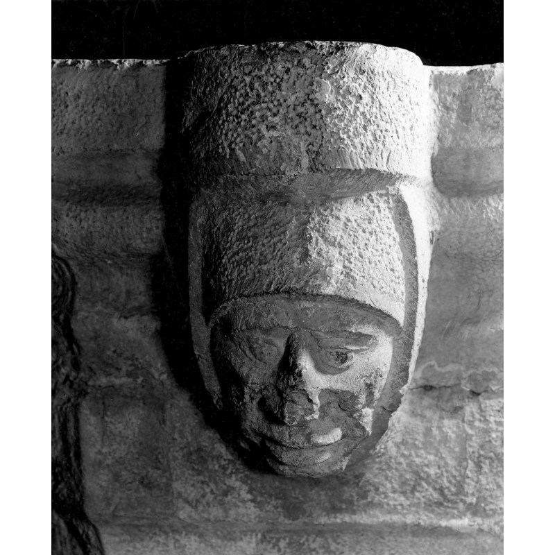 the face has been damaged and repaired