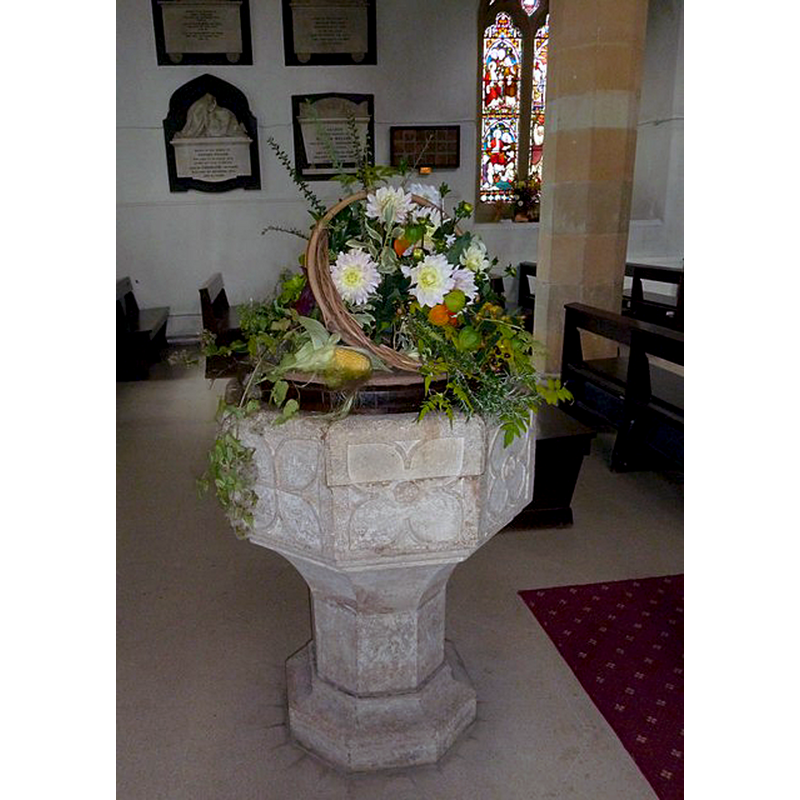 [NB: font originally from Crownthorpe, Norfolk]
