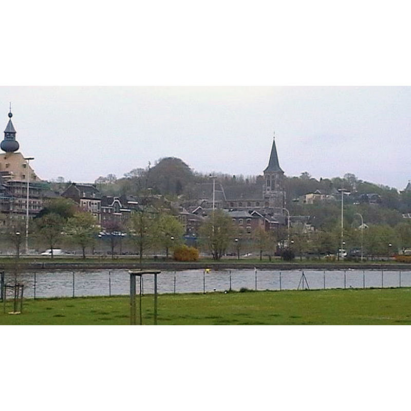 Saint-Martin in the context of Visé, on the bankls of the river Meuse