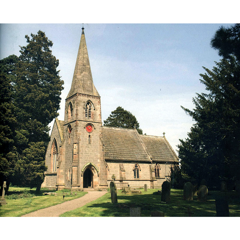 the mid-19thC replacement church