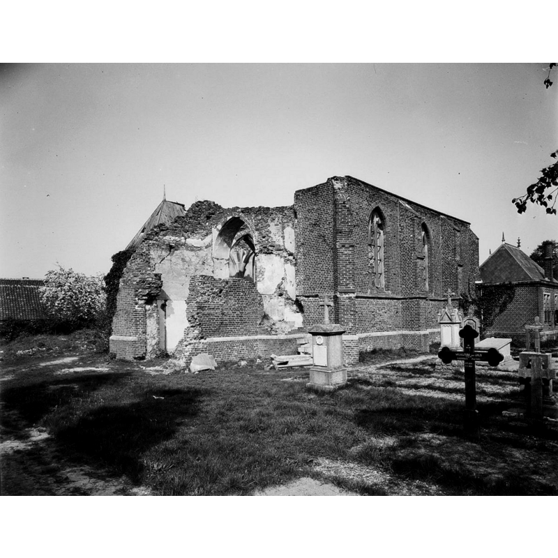 the exterior in April 1957