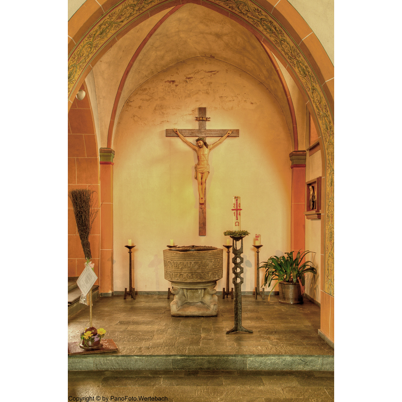 in the south apse, south aisle