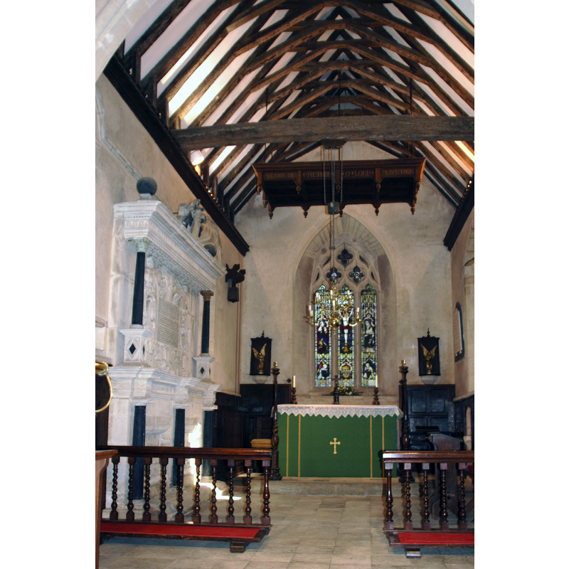 view of the chancel from the nave