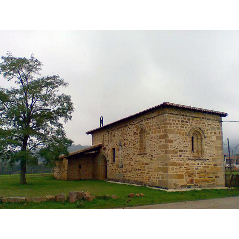 the rural chapel was once parish church of the now abandoned hamlet of Gorostiza