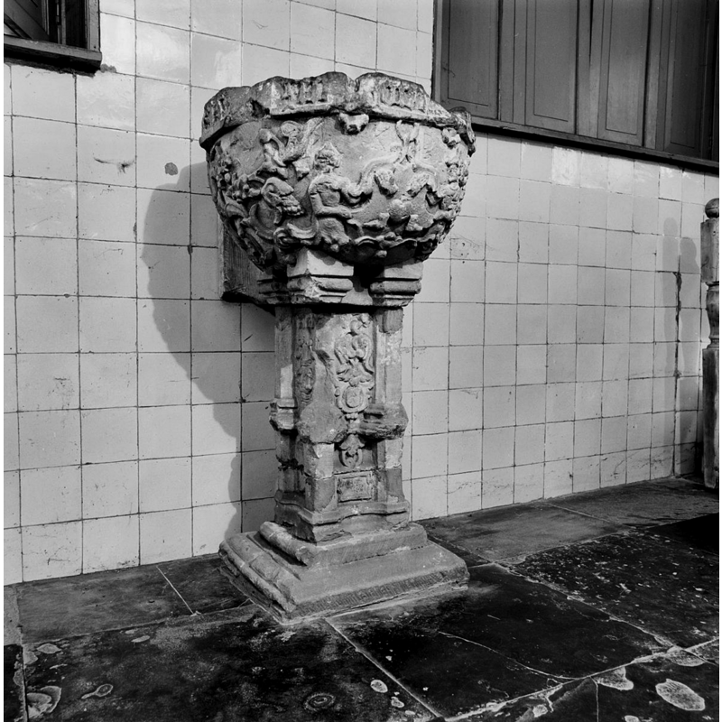 the original font from Genum as displayed in the Fries Museum, Leewarden, in December 1978