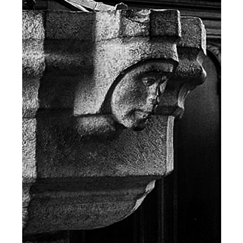 one of four heads on this basin