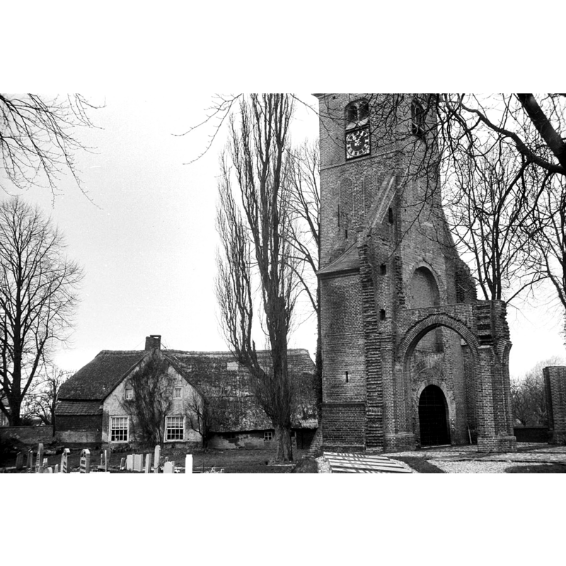 the ruins of the medieval church