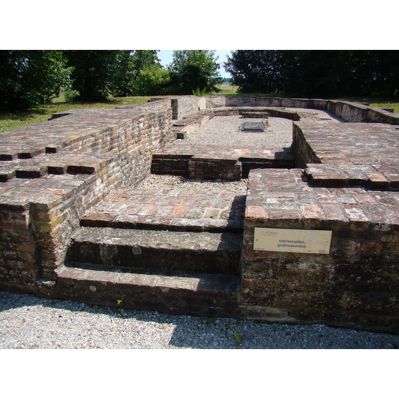 the ruins of the old church