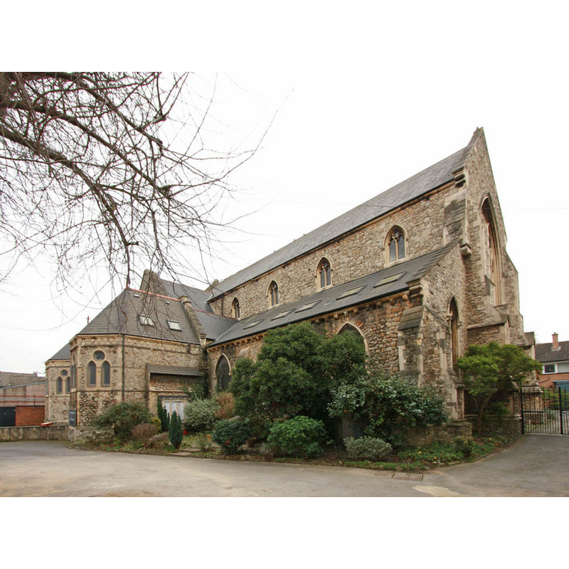 Old St James': built in 1845; became redundant in 1981