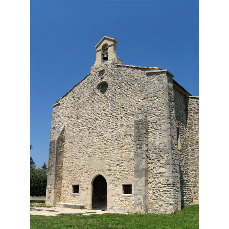 Source caption: "Kapel St.-Quenin, Provençaals-romaanse stijl XIIde eeuw".