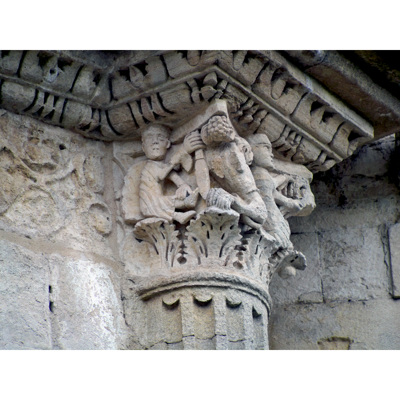on the north side of the apse
