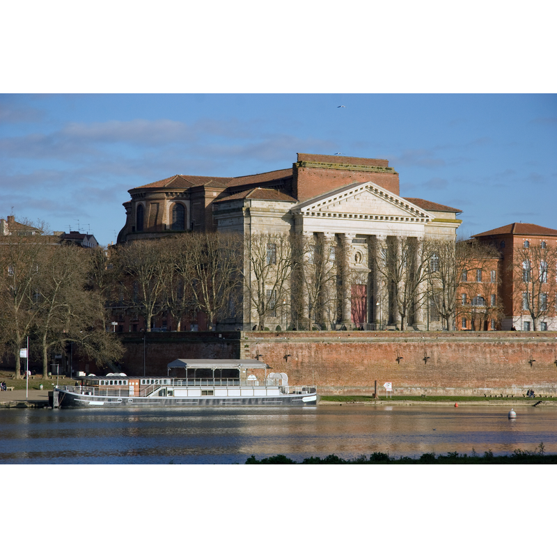 seen from the Garonne river