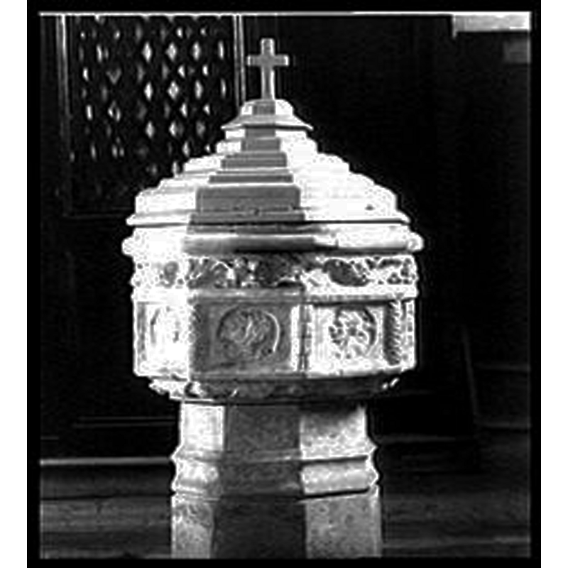 decorated with intricate patterns