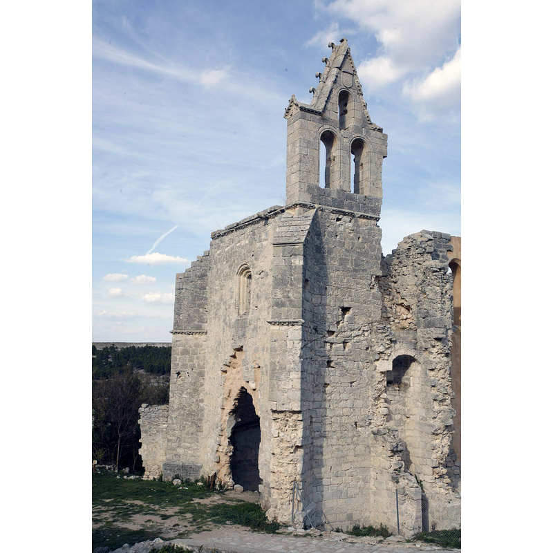 the ruins of the early-15thC monastery, built over an earlier church of the 12thC