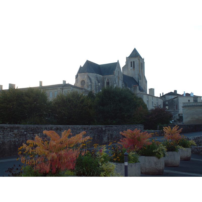the former abbey church in the grounds of the Abbaye royale Notre-Dame de Celles-sur-Belle