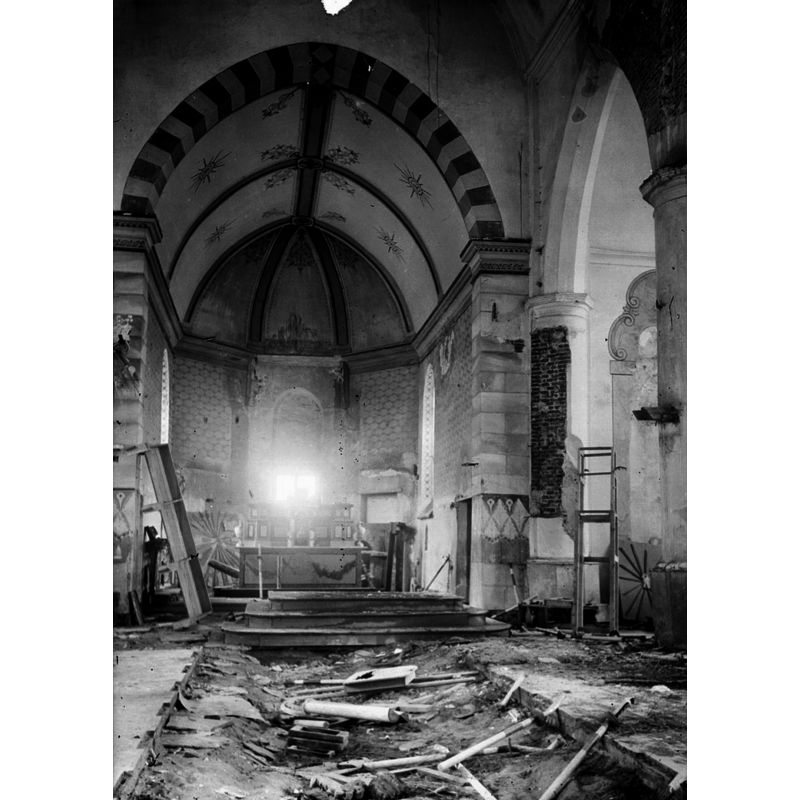 though undated this photograph must be of about the same period as the view of the west end of the nave, ca. 1955
