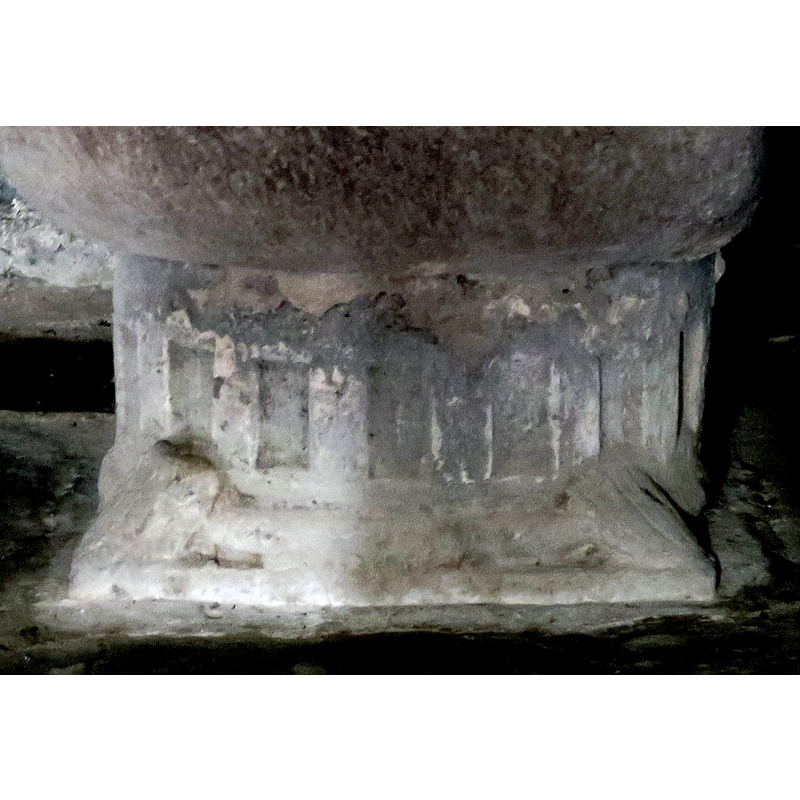 or fretwork -- this base may not have been originally part of the font