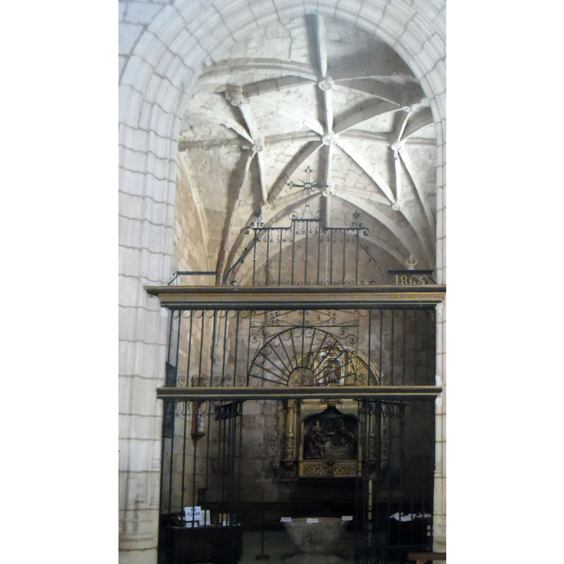 in the chapel fashioned as baptistery
