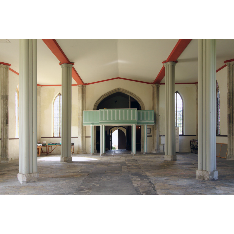 the redundant church interior