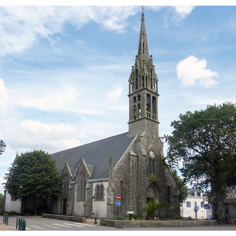 late-17thC church re-built 19thC