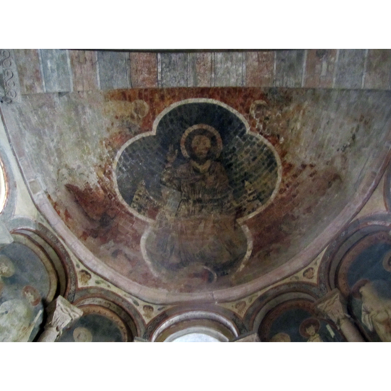 Majestas Domini on the vault of the main apse