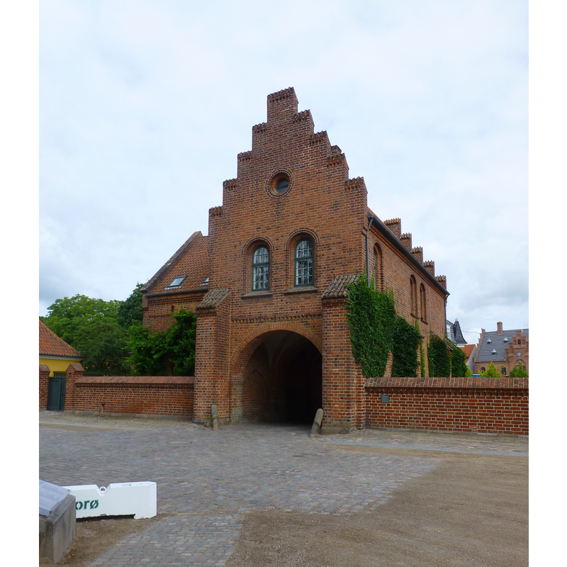the gate of the abbey