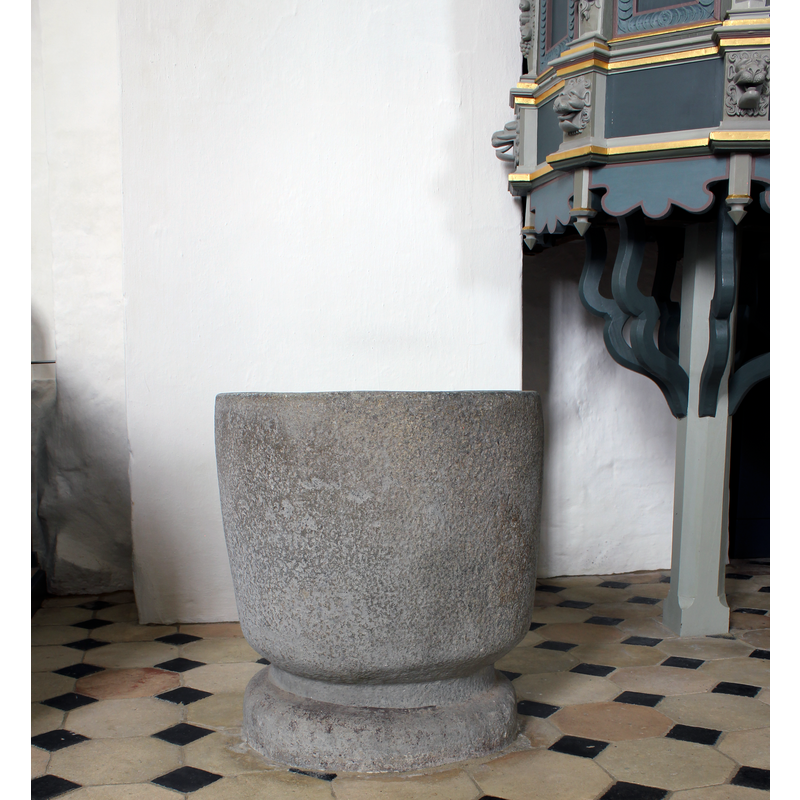 the pulpit on the right
