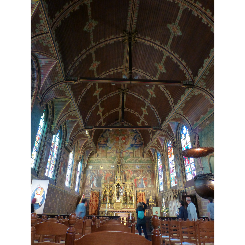 the upper church: 20th-century neo-Gothic