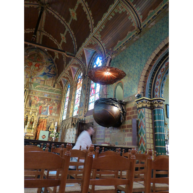 the upper church: 20th-century neo-Gothic