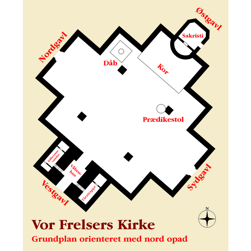 the location of the font at the northeast corner