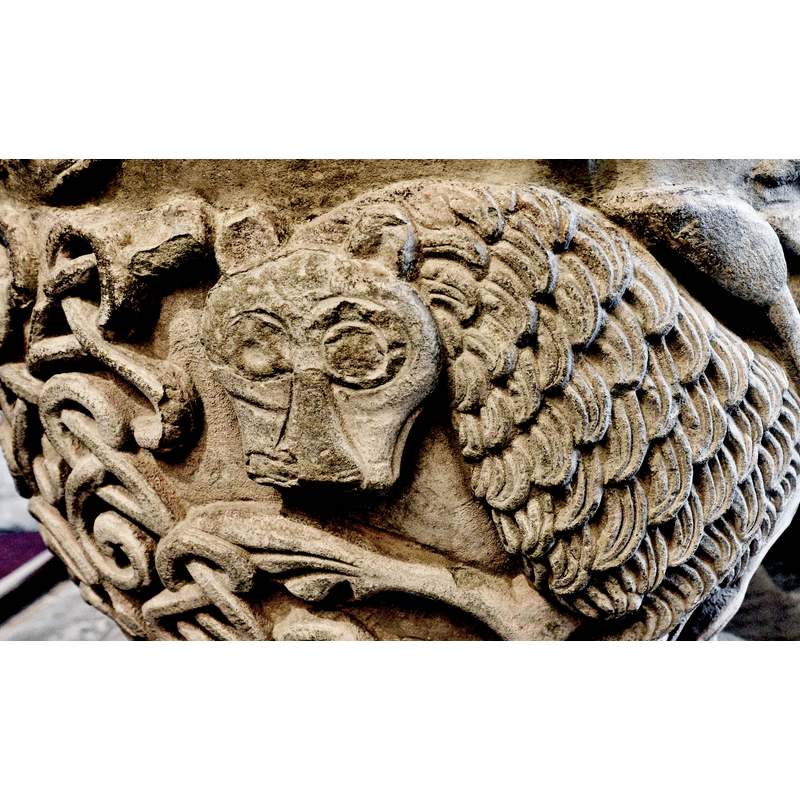 related to the lion fonts in Jutland?