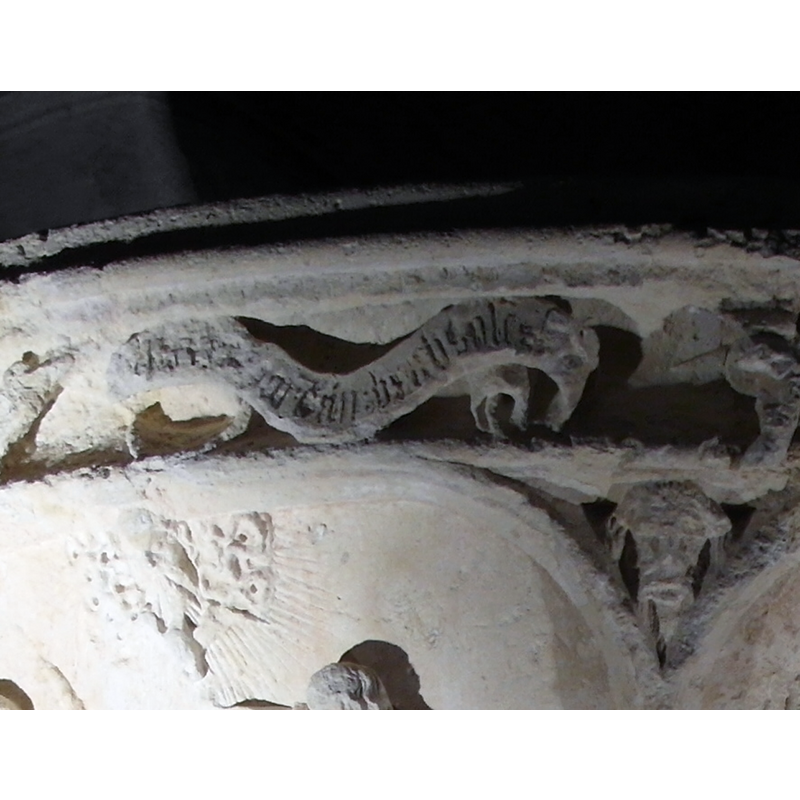 in the spandrels of the arcade