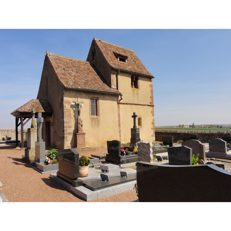 the former parish church of Kleingoeft, now serving as chapel of the cimetière de Betbur