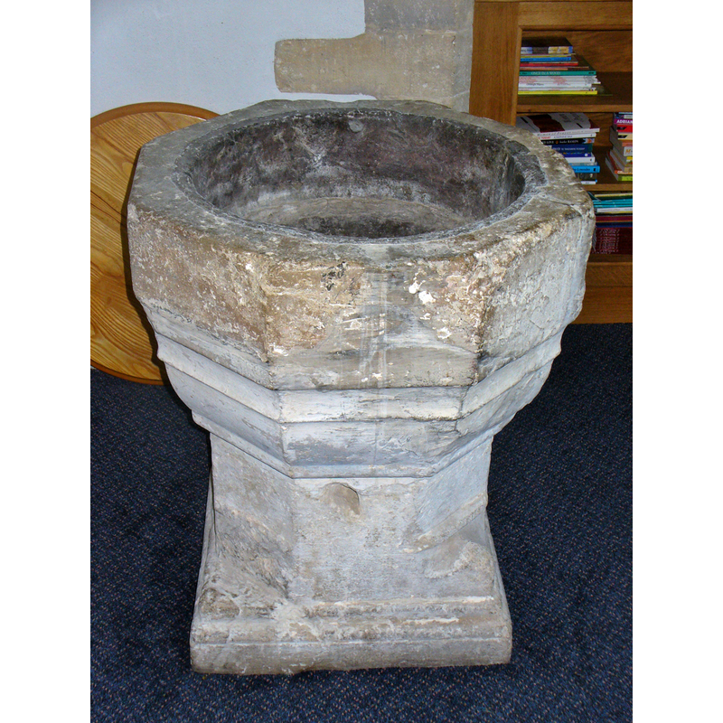 this area of the basin and underbowl must have been re-carved at a late date