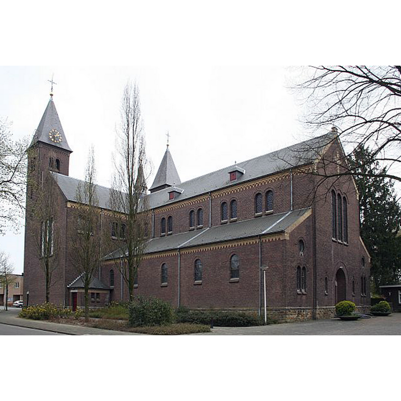 the modern church of Molenberg, of 1926