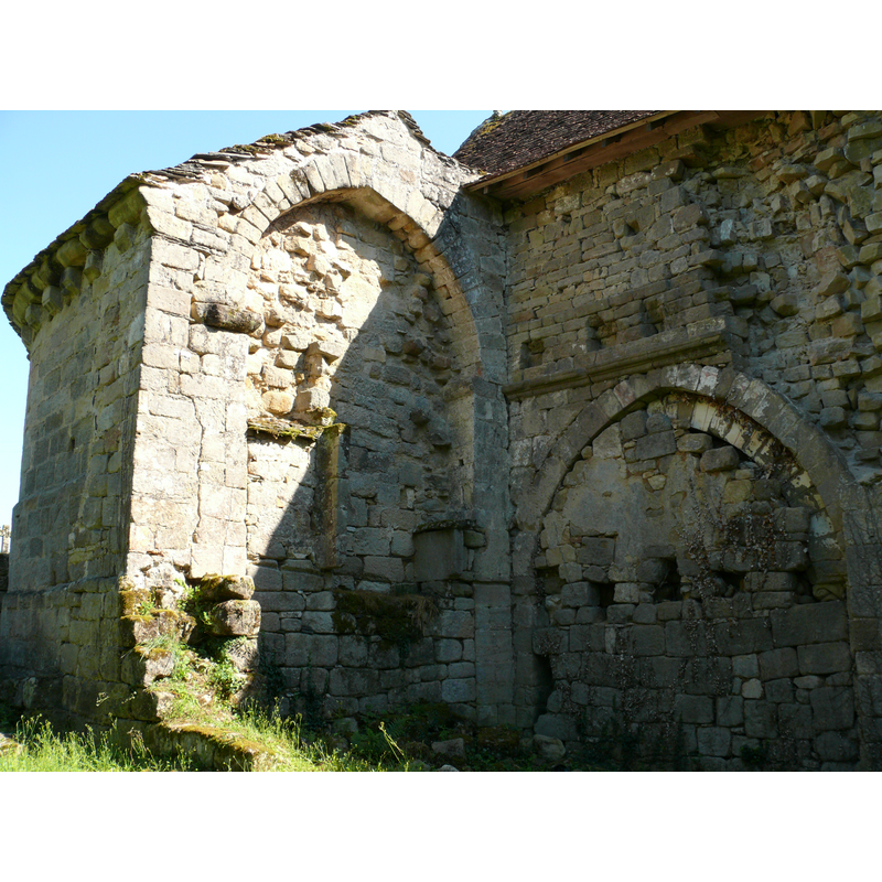 viewed from the south side [church orientation is reversed]
