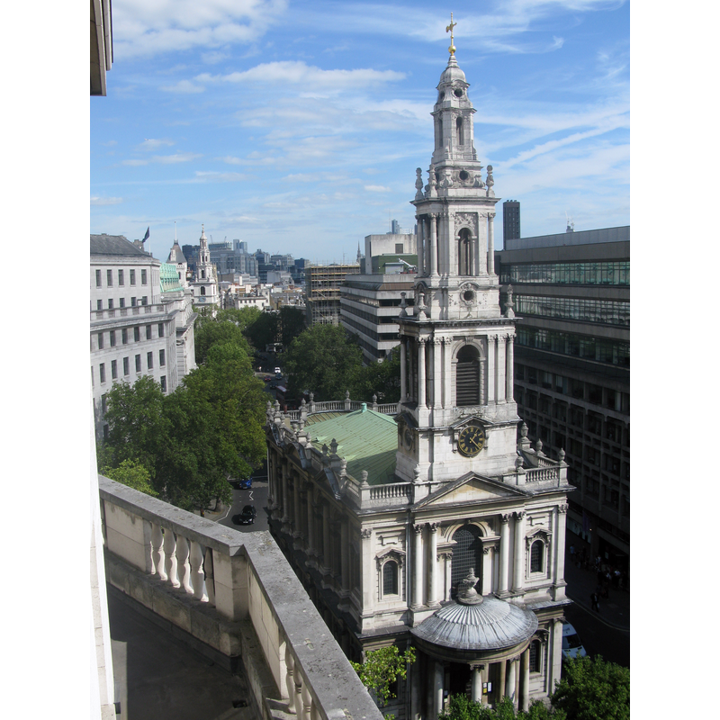Source caption: "A view from Bush House"