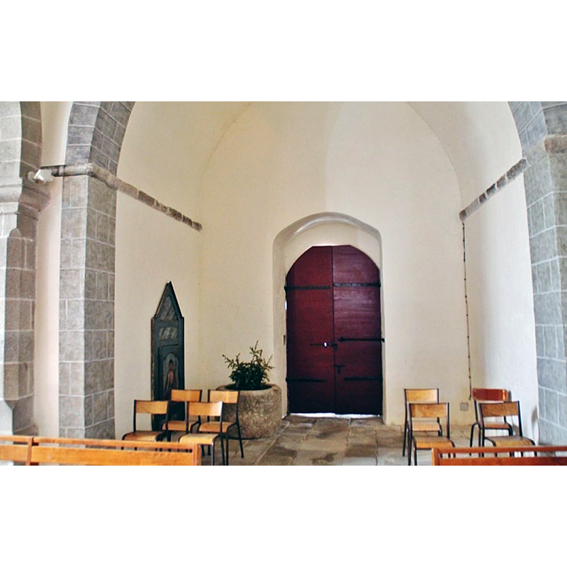 the old font at the west end of the nave appears now disused, re-cycled as planter