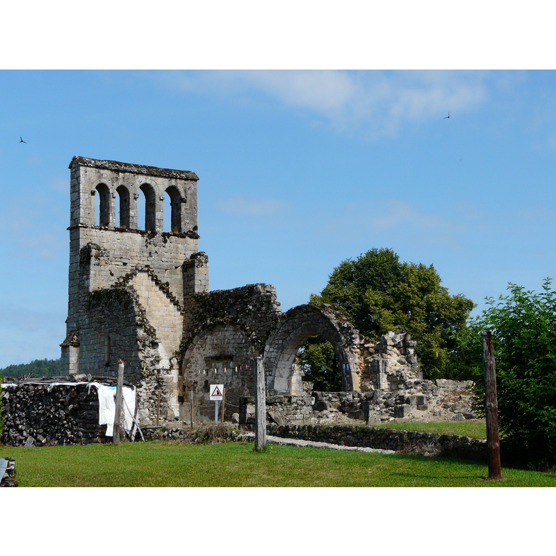 ruins of the medieval church