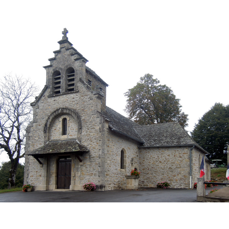 the late-19thC church built in Soult to replace the Eglise du Vieux Bourg (Saint-Geniez-ô-Merle)