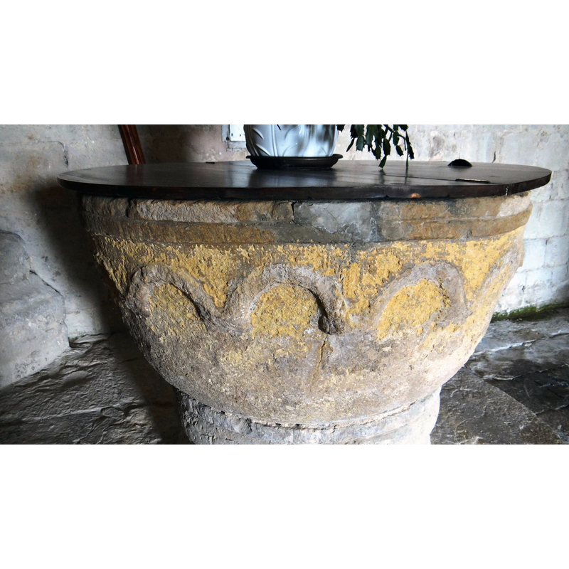 the image shows the damage,. repairs and metal reinforcement cinch