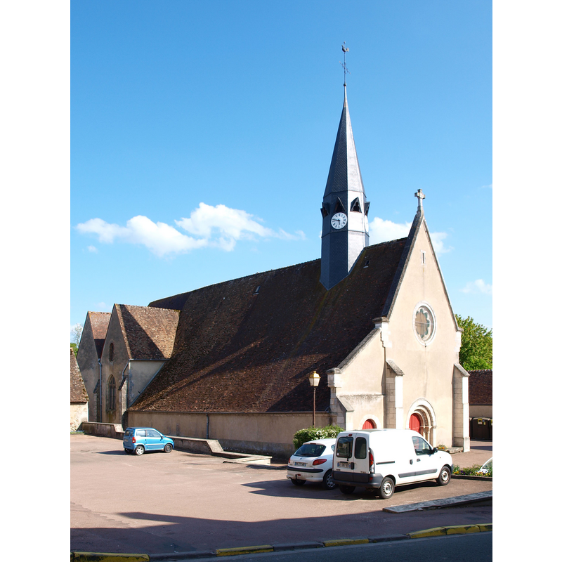 although looking very modern now the original Romanesque church here was built on the site of a 'cella' of ca. 1000 AD.
