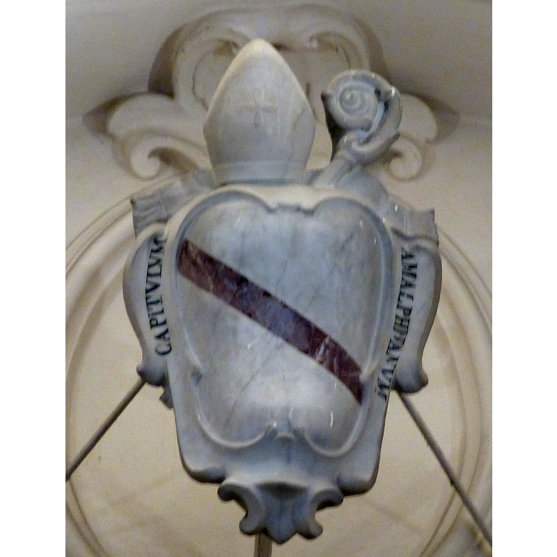 the shield that appears on the font cover