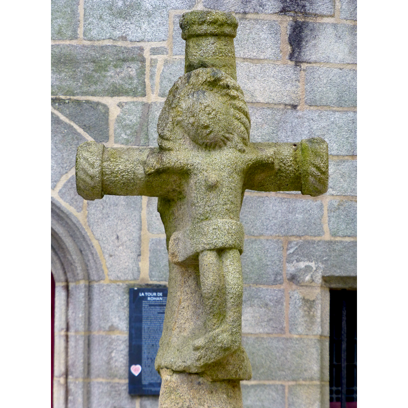 granit 15thC? calvary ptobably from Gouesnac'h, Finistère [Museum ref.: R. 983.106]